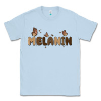 Dusty Blue melanin Classic Tee - MaliasSmallBusiness