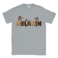 Heather Grey melanin Classic Tee - MaliasSmallBusiness