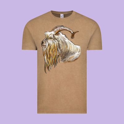 Kiko Goat Face Vintage Tee Designed By Lillyallendesigns
