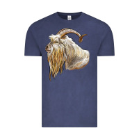Vintage Denim kiko goat face Vintage Tee - LillyAllenDesigns