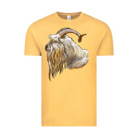 Vintage Mustard kiko goat face Vintage Tee - LillyAllenDesigns