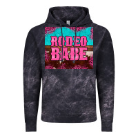 Cloud Black rodeo babe cowhide leopard turquoise Vintage Hoodie - BarkalooDesign