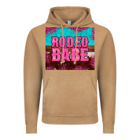 Rodeo Babe Cowhide Leopard Turquoise Vintage Hoodie | Teevron