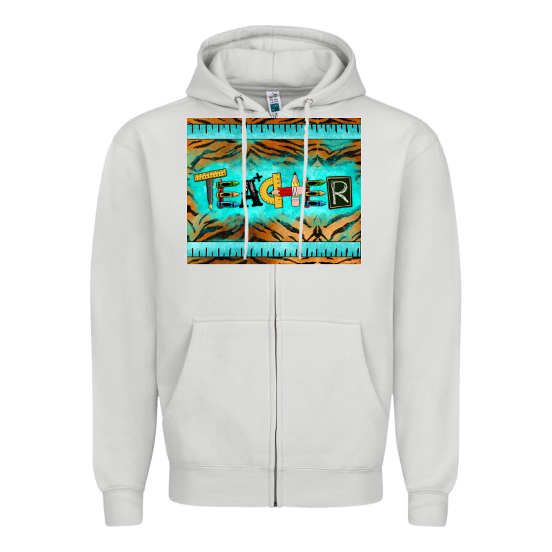 Teacher Mousepad Zipper Hoodie by BarkalooDesign | Teevron
