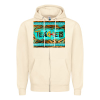 Sandshell teacher mousepad Zipper Hoodie - BarkalooDesign