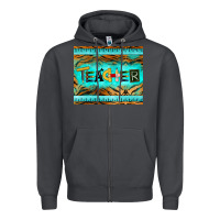 Smoke teacher mousepad Zipper Hoodie - BarkalooDesign