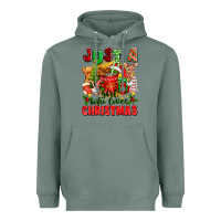 Sage just a girl who loves christmas Heavyweight Hoodie - texasbilliewilder