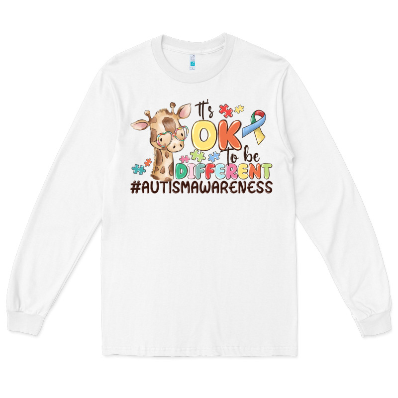 Its Ok To Be Different Long Sleeve Tee by MaliasSmallBusiness | Teevron