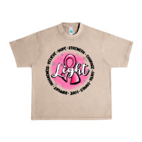 French Oak fight breast cancer Urban Heavy Tee - MaliasSmallBusiness