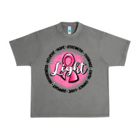 Tornado fight breast cancer Urban Heavy Tee - MaliasSmallBusiness