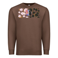 Chestnut gothic girl and colorful girl best friends with Premium Sweatshirt - TumblerDesignByShophia