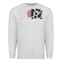 Dove Grey gothic girl and colorful girl best friends with Premium Sweatshirt - TumblerDesignByShophia