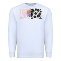 White gothic girl and colorful girl best friends with Premium Sweatshirt - TumblerDesignByShophia