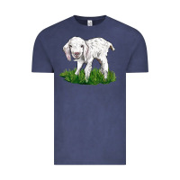 Vintage Denim Baby Angora Goat Vintage Tee - LillyAllenDesigns
