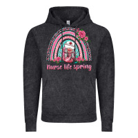 Vintage Arctic nurse life spring rainbow Vintage Hoodie - BarkalooDesign