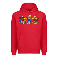 Red pride gnome Premium Hoodie - JahusDesignShop