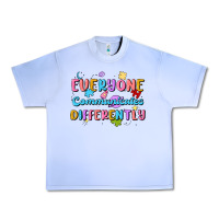 Grape Ice everyone communicates differently Urban Heavy Tee - MaliasSmallBusiness