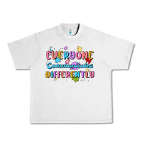 Lunar Rock everyone communicates differently Urban Heavy Tee - MaliasSmallBusiness