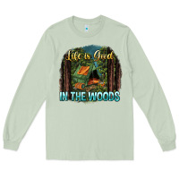 Matcha life is good in the woods Long Sleeve Tee - NancyCooperArtShop