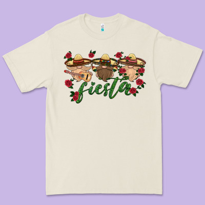 Fiesta Mexico Gnome Premium Tee Designed By Hra Design Shop