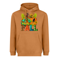 Meerkat Hello Fall Heavyweight Hoodie - NancyCooperArtShop