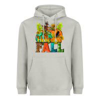 Moon Dust Hello Fall Heavyweight Hoodie - NancyCooperArtShop