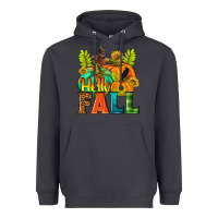 Smoke Hello Fall Heavyweight Hoodie - NancyCooperArtShop
