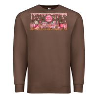 Chestnut Cafecito y Chisme Premium Sweatshirt - TumblerDesignByShophia