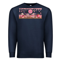Navy Cafecito y Chisme Premium Sweatshirt - TumblerDesignByShophia