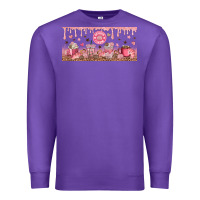 Purple Cafecito y Chisme Premium Sweatshirt - TumblerDesignByShophia