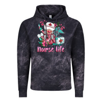 Cloud Black nurse gnomies nurse  life spring Vintage Hoodie - BarkalooDesign