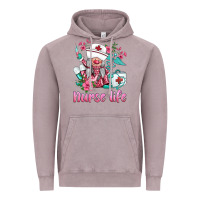 Vintage Zinc nurse gnomies nurse  life spring Vintage Hoodie - BarkalooDesign