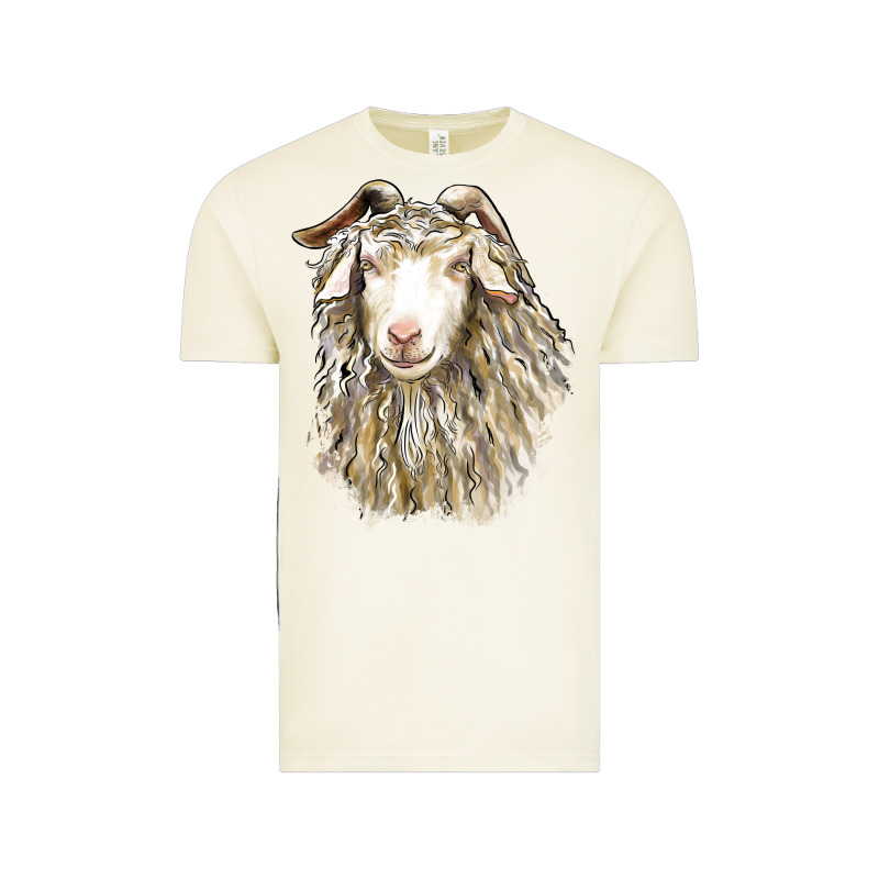 Angora Goat Face Vintage Tee by LillyAllenDesigns | Teevron