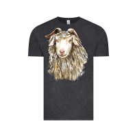 Vintage Black Angora Goat Face Vintage Tee - LillyAllenDesigns