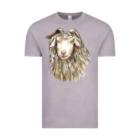 Vintage Zinc Angora Goat Face Vintage Tee - LillyAllenDesigns