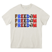 4th Of July Freedom Heavy Core Tee | Teevron