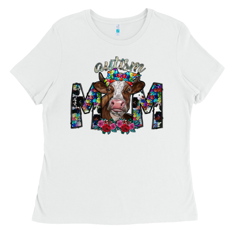 Autism Mom 2 Ladies Tee by SublimationCraftShop | Teevron