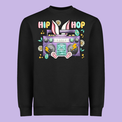 Hip Hop Easter Heavyweight Sweatshirt Designed By Maliassmallbusiness