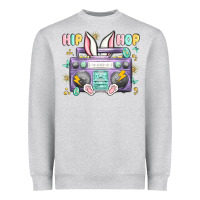 Heather Grey hip hop easter Heavyweight Sweatshirt - MaliasSmallBusiness