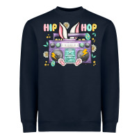Navy hip hop easter Heavyweight Sweatshirt - MaliasSmallBusiness