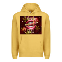 Antique Gold flower girl Premium Hoodie - TumblerDesignByShophia