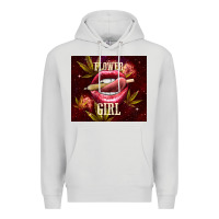 Dove Grey flower girl Premium Hoodie - TumblerDesignByShophia