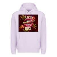 Lilac flower girl Premium Hoodie - TumblerDesignByShophia