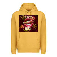 Mustard flower girl Premium Hoodie - TumblerDesignByShophia