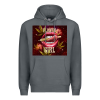 Rock flower girl Premium Hoodie - TumblerDesignByShophia