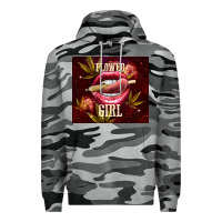 Slate Camo flower girl Premium Hoodie - TumblerDesignByShophia