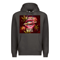 Smoke flower girl Premium Hoodie - TumblerDesignByShophia