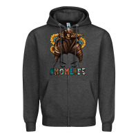 Charcoal Heather mom life messy bun Zipper Hoodie - Jasminsmagicworld