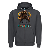 Smoke mom life messy bun Zipper Hoodie - Jasminsmagicworld