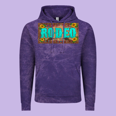 Western Rodeo Sunflowers Weapon  License Plate Template Vintage Hoodie Designed By Barkaloodesign